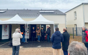 Livraison et inauguration de onze pavillons à l’OPH de Lunéville à Baccarat sur la commune de Blainville-sur-L’Eau