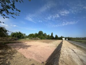 Travaux de viabilisation du domaine du Douet ont débutés. 6 parcelles libres de constructeurs seront bientôt disponibles à Canapville à 5 min de Deauville et de ses plages