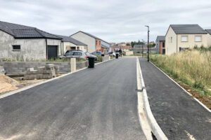 Réalisation de la voirie définitive de notre lotissement de Mexy en Meurthe-et-Moselle