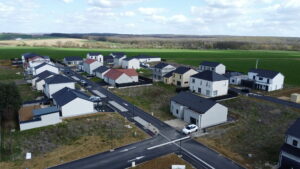 Voirie achevée au lotissement « Les Jardins de Rurange » à Rurange-lès-Thionville