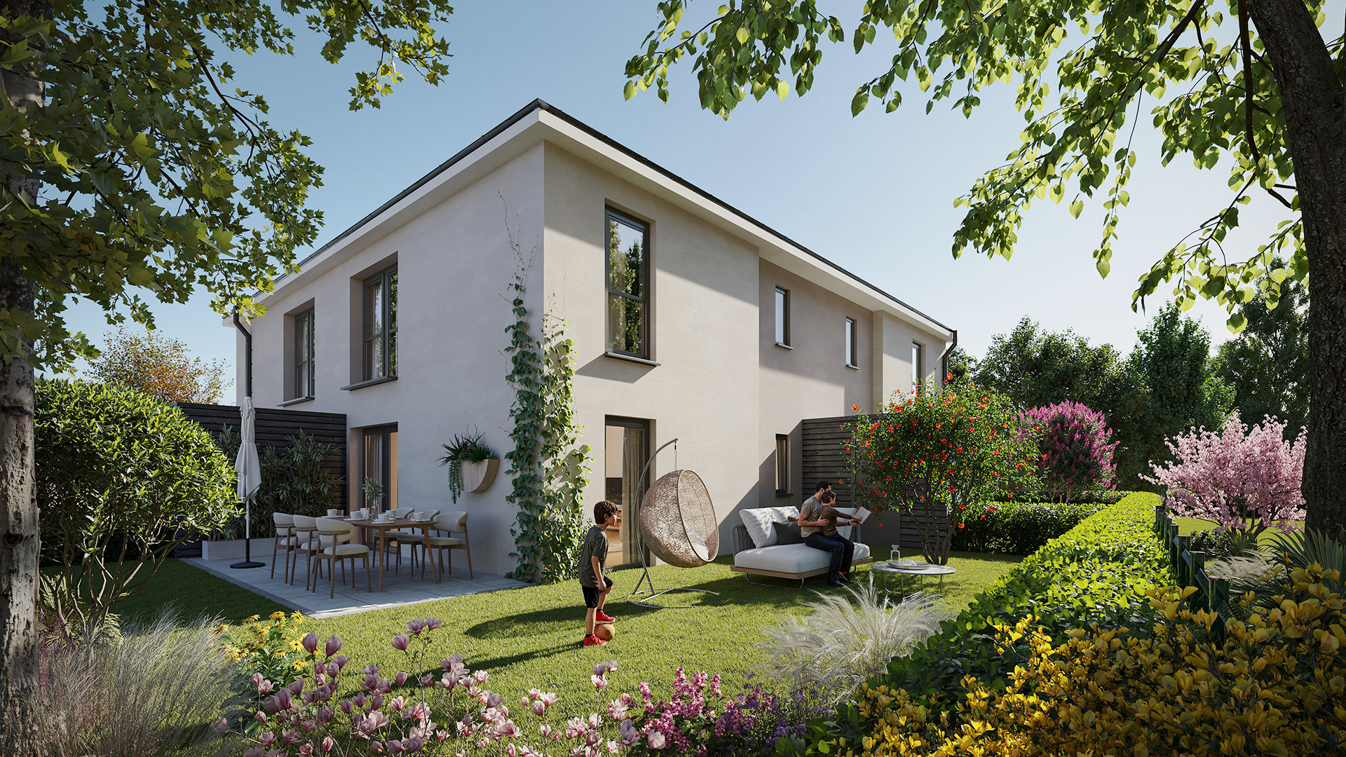 Maisons duplex neuves à vendre à Chieulles